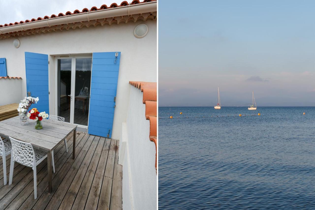 Appartements Acces Prive Plage De La Bergerie Hyères Esterno foto